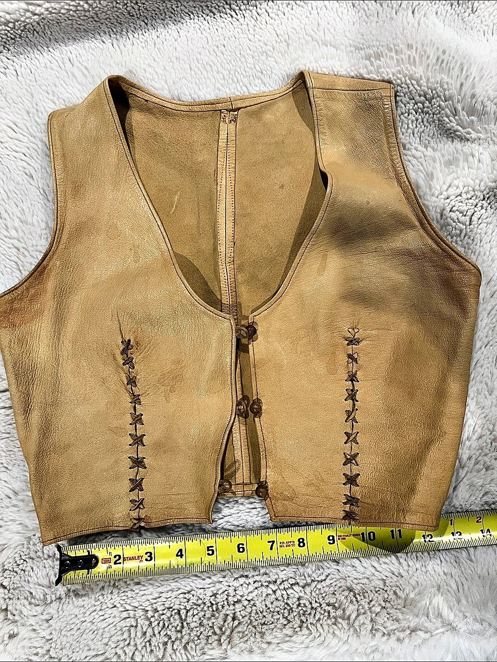 Buckskin Leather Vest
